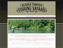Tablet Screenshot of alaskatrophyfishingsafaris.com